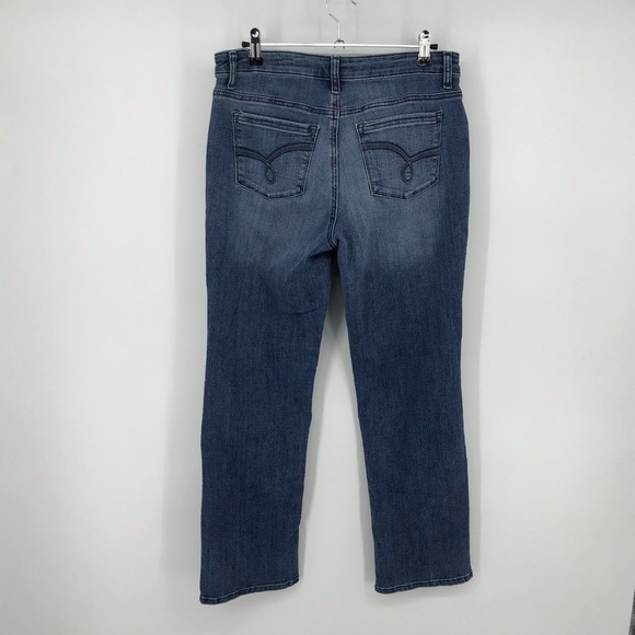 Lee Riders Mid Rise Straight Leg Jeans - Picture 3 of 7
